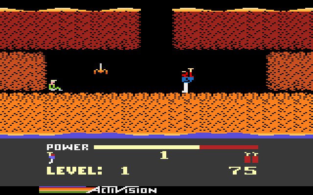 H.E.R.O. (1984) (Activision) Screenshot 1
